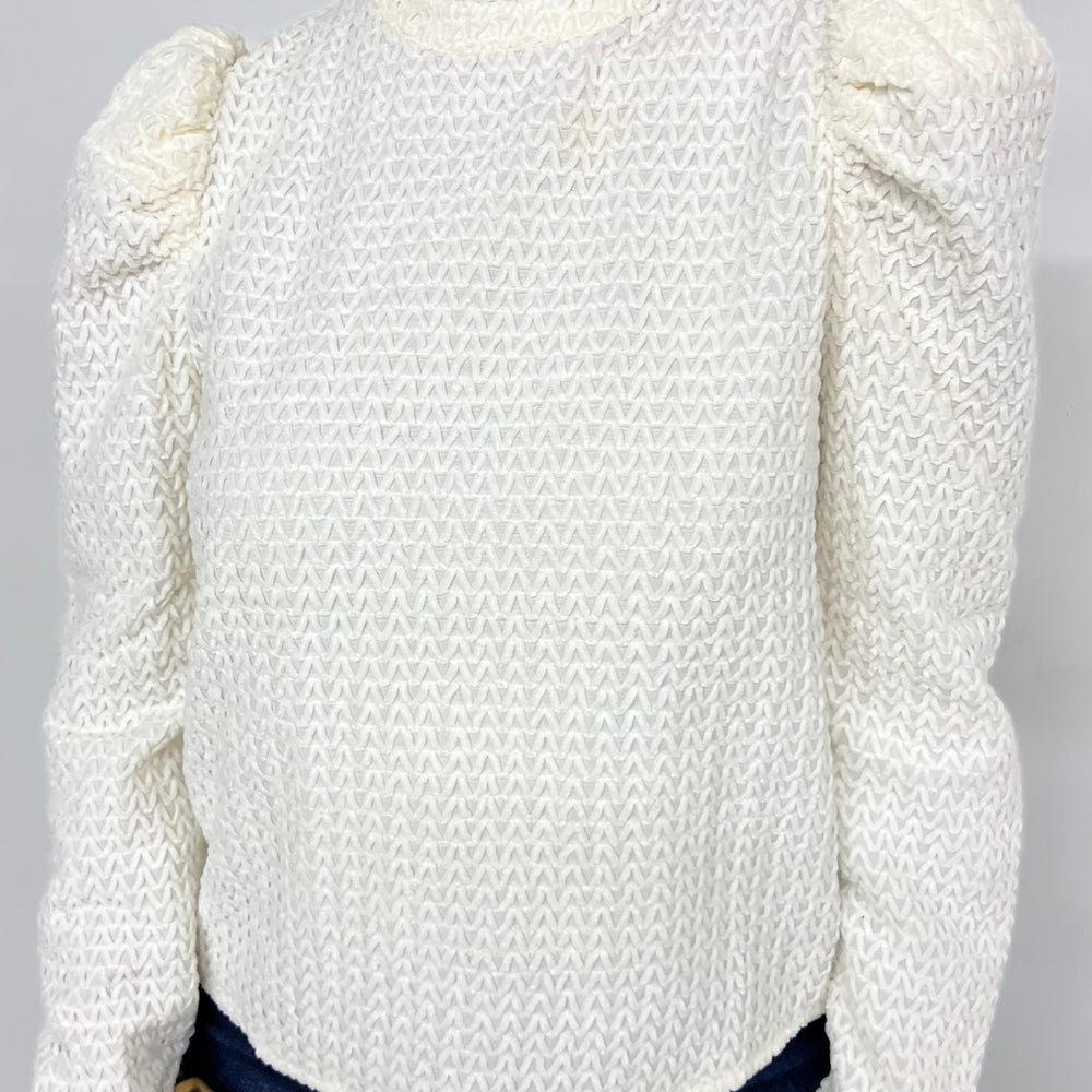 
                  
                    Toast Of The Town Textured Top (Cream)
                  
                