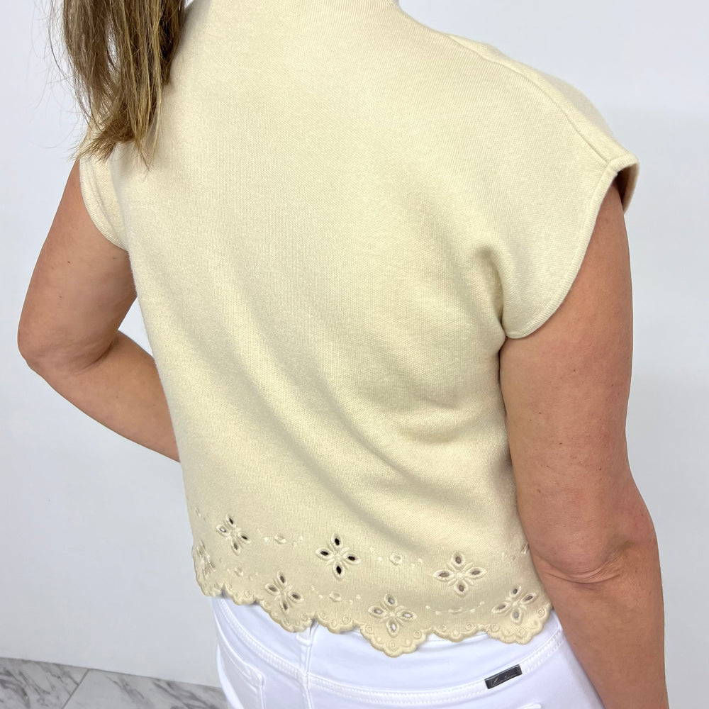 
                  
                    Isla Eyelet Sweater Top-FINAL SALE
                  
                