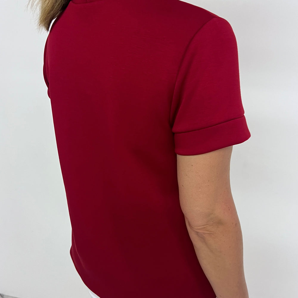
                  
                    Gal On The Go Scuba Top (Red)
                  
                