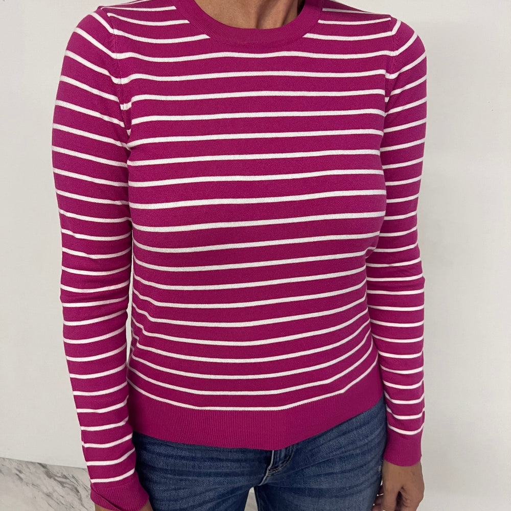 Petra Pink Stripe Sweater