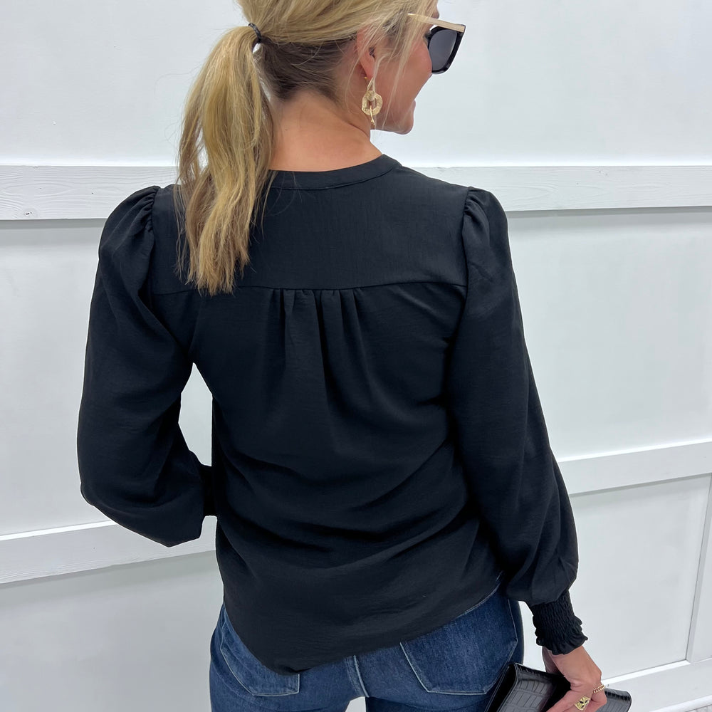 
                  
                    Jordan V.Neck Top (Black)
                  
                