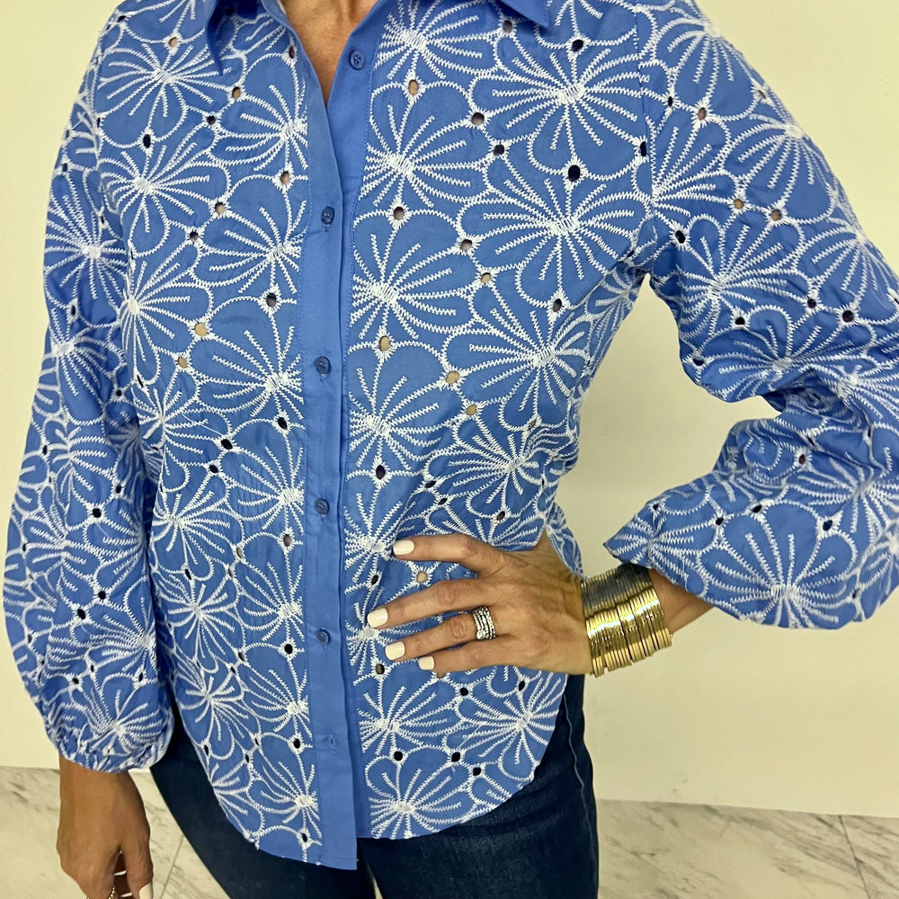 
                      
                        Kaitlyn Floral Embroidered Top
                      
                    