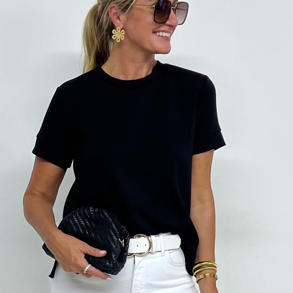 
                  
                    Gal On The Go Scuba Top (Black)
                  
                