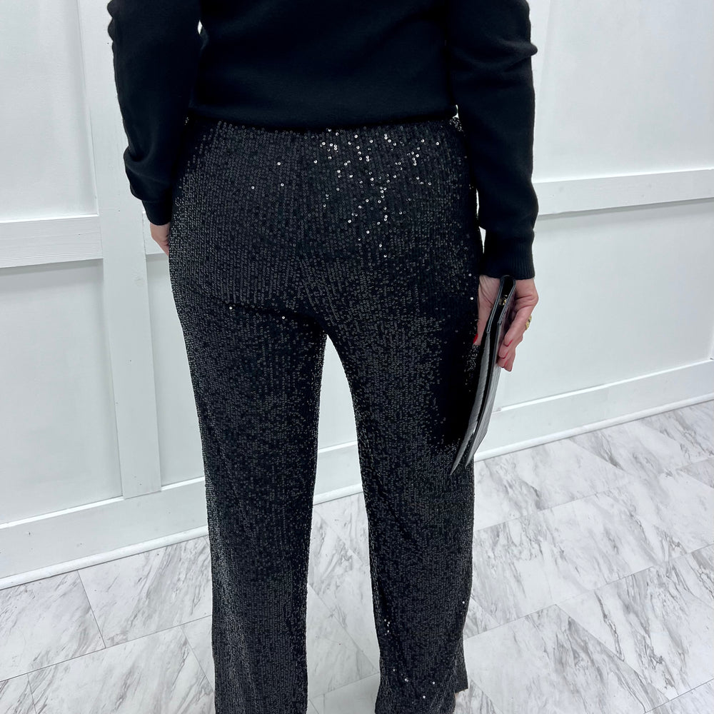 
                  
                    Spotlight Sequin Pants (Black)
                  
                