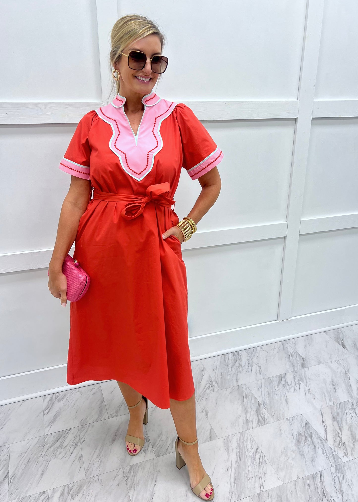 Color Crush Midi Dress