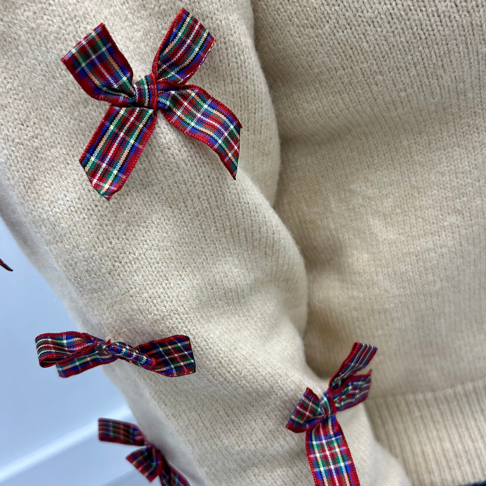 Festive Feels Bow Sweater