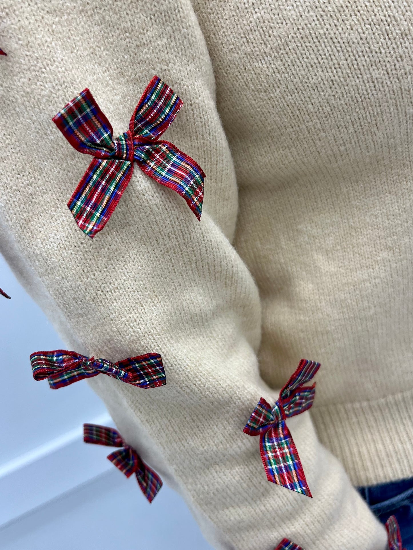 Festive Feels Bow Sweater