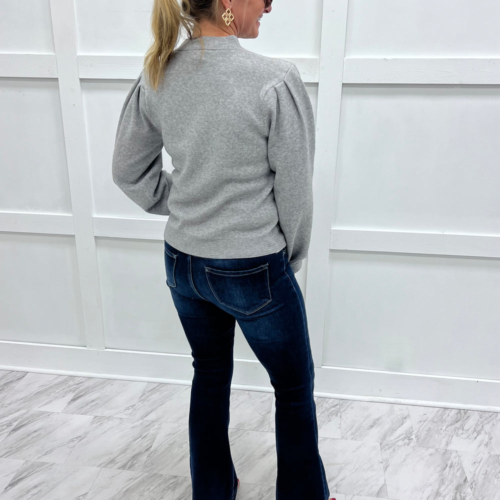 
                  
                    Montana Mock Neck Sweater (Grey)
                  
                
