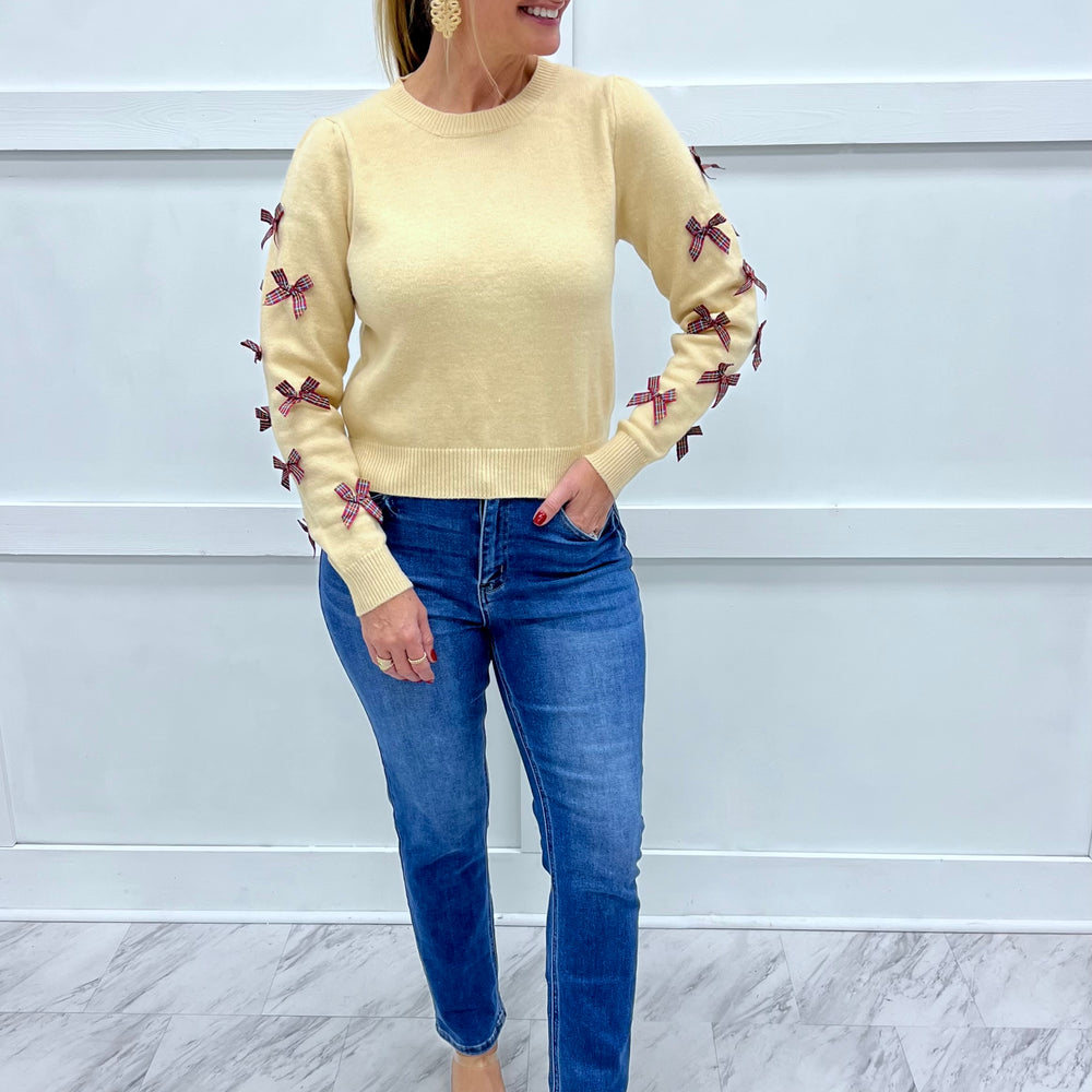 
                  
                    Festive Feels Bow Sweater
                  
                