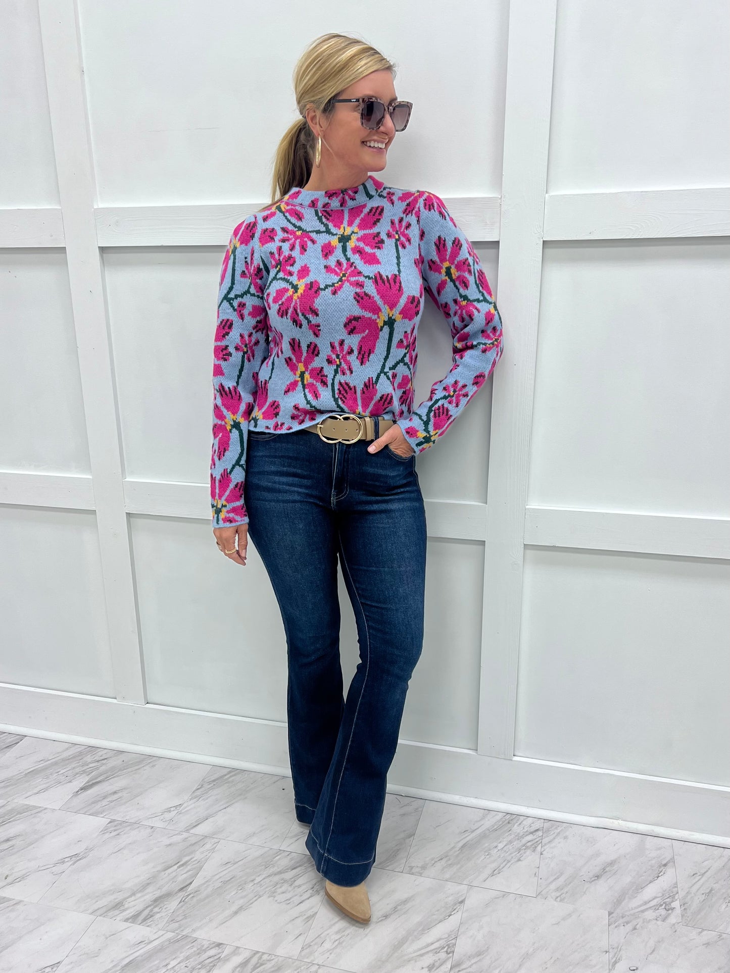 Daydreamer Floral Sweater