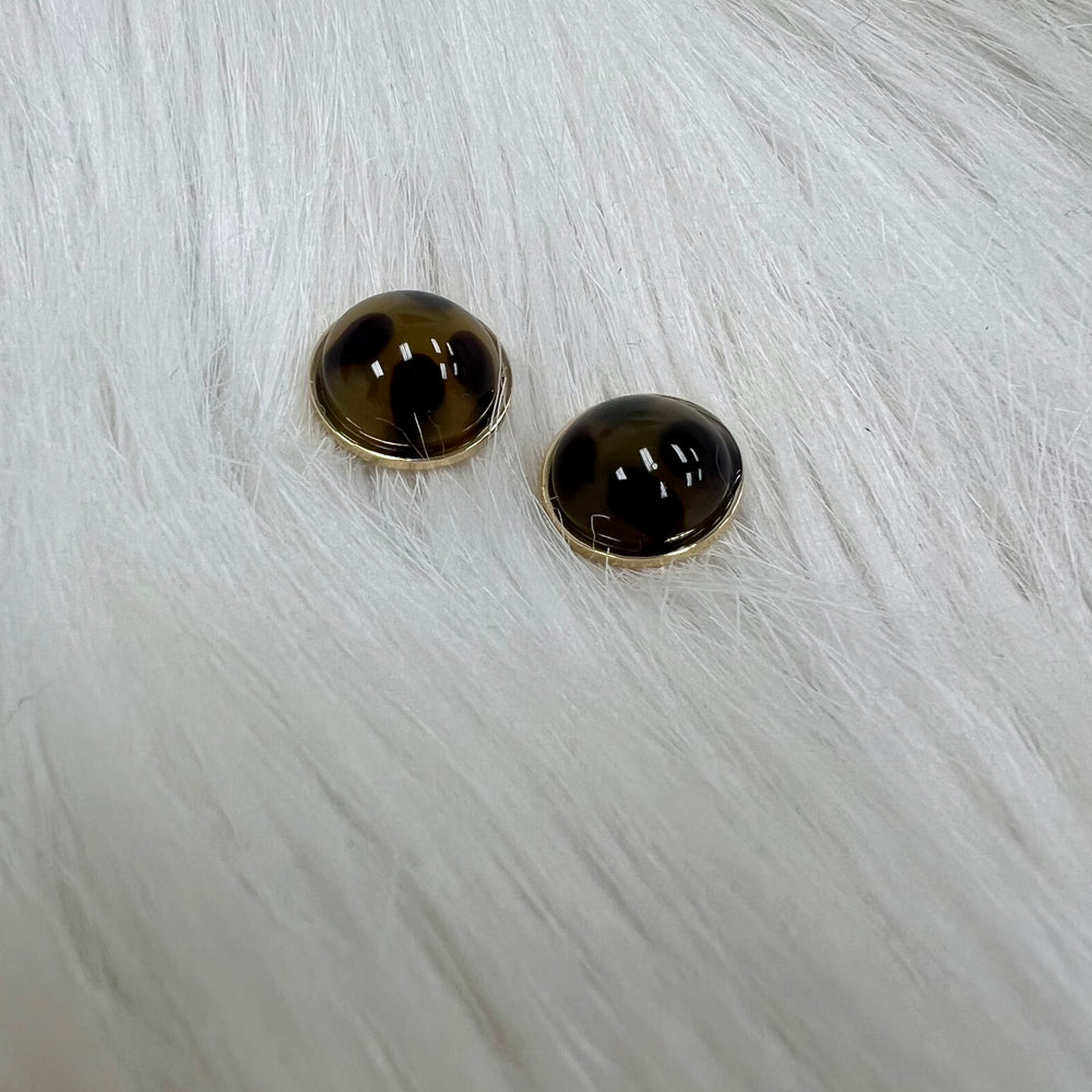 Wild Spotted Stud Earrings