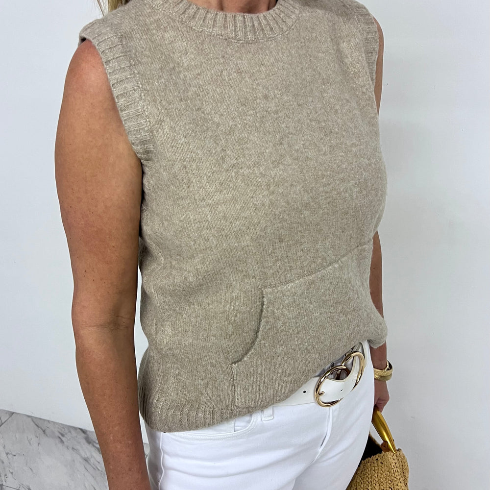 McKay Sleeveless Sweater-FINAL SALE