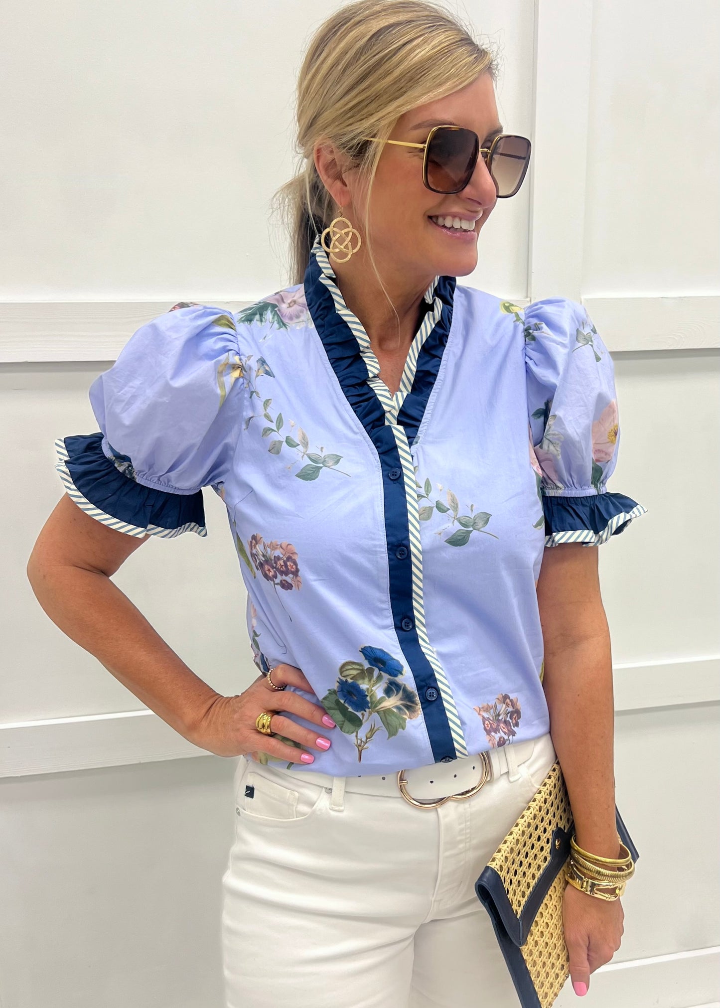 Francesca Flower Top