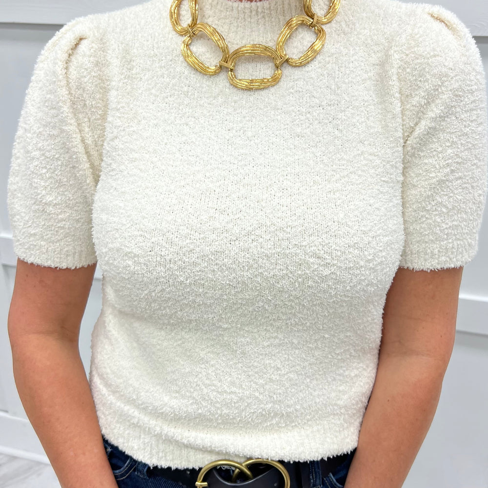 
                  
                    Dream A Little Dream Short Sleeve Sweater
                  
                