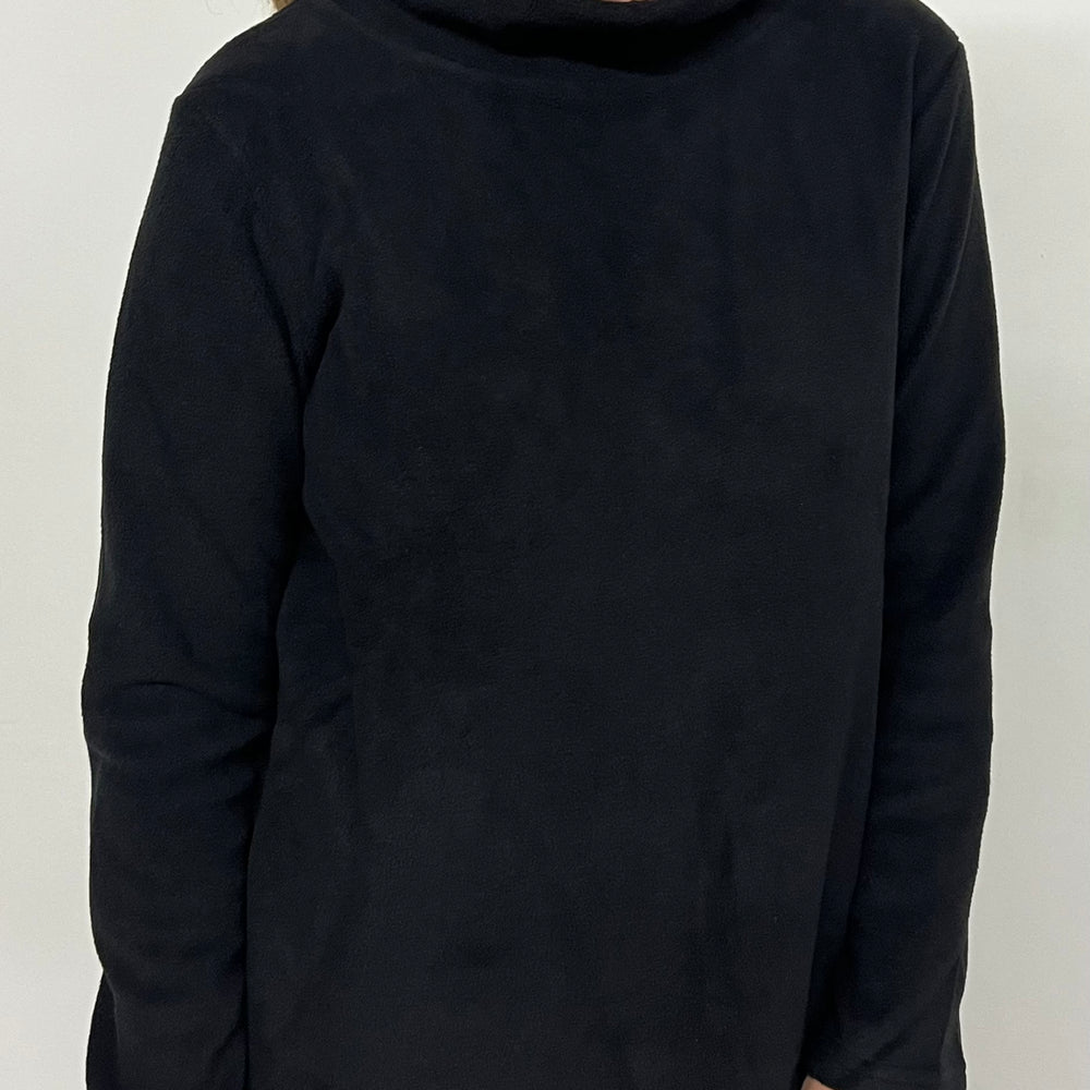 
                      
                        The Hampton Fleece Funnel Neck Top(black) - FINAL SALE
                      
                    