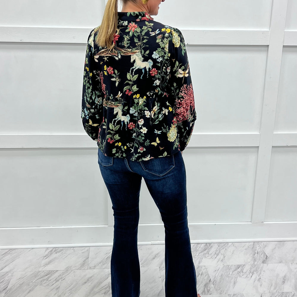 
                  
                    In The Jungle Print V.Neck Top
                  
                