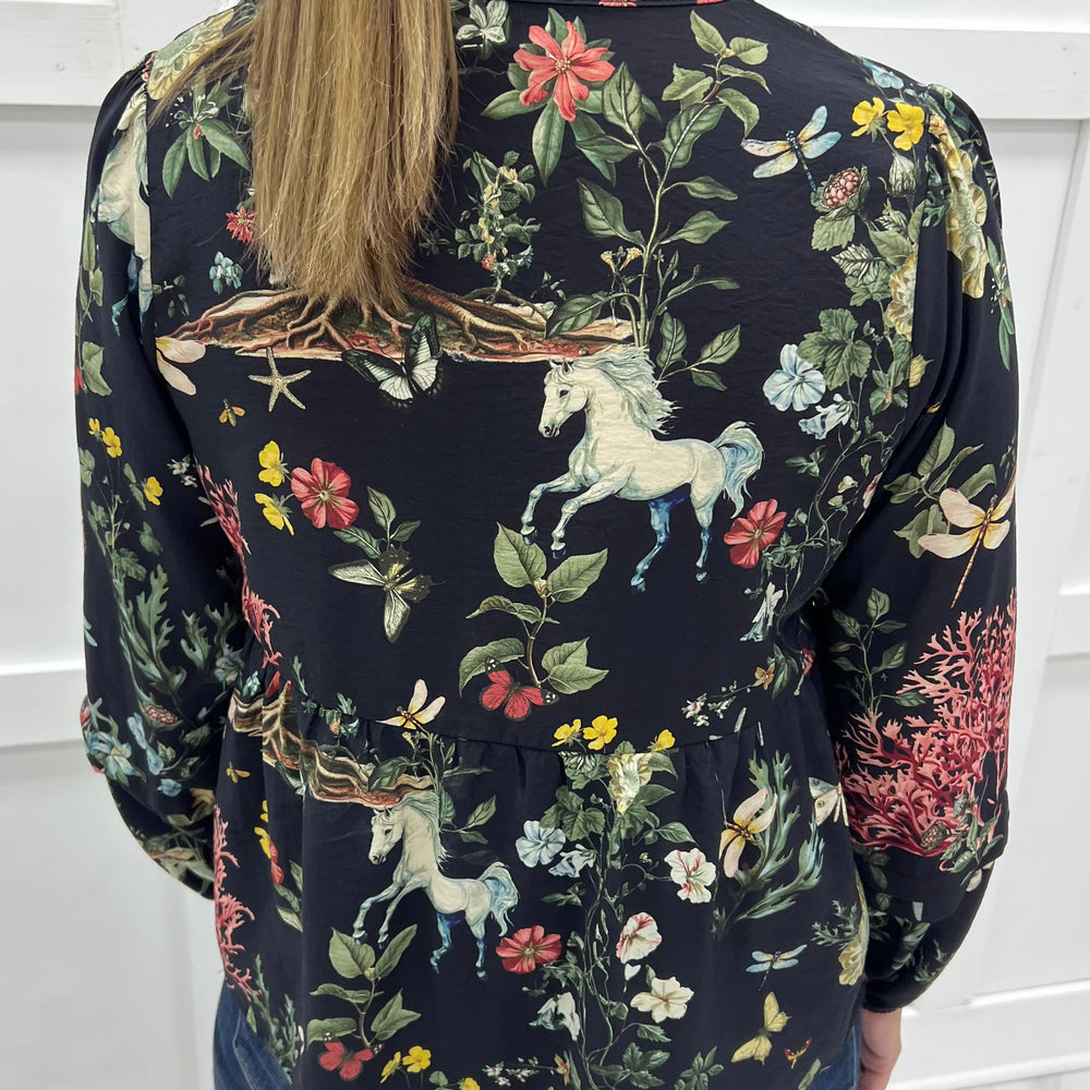 
                  
                    In The Jungle Print V.Neck Top
                  
                