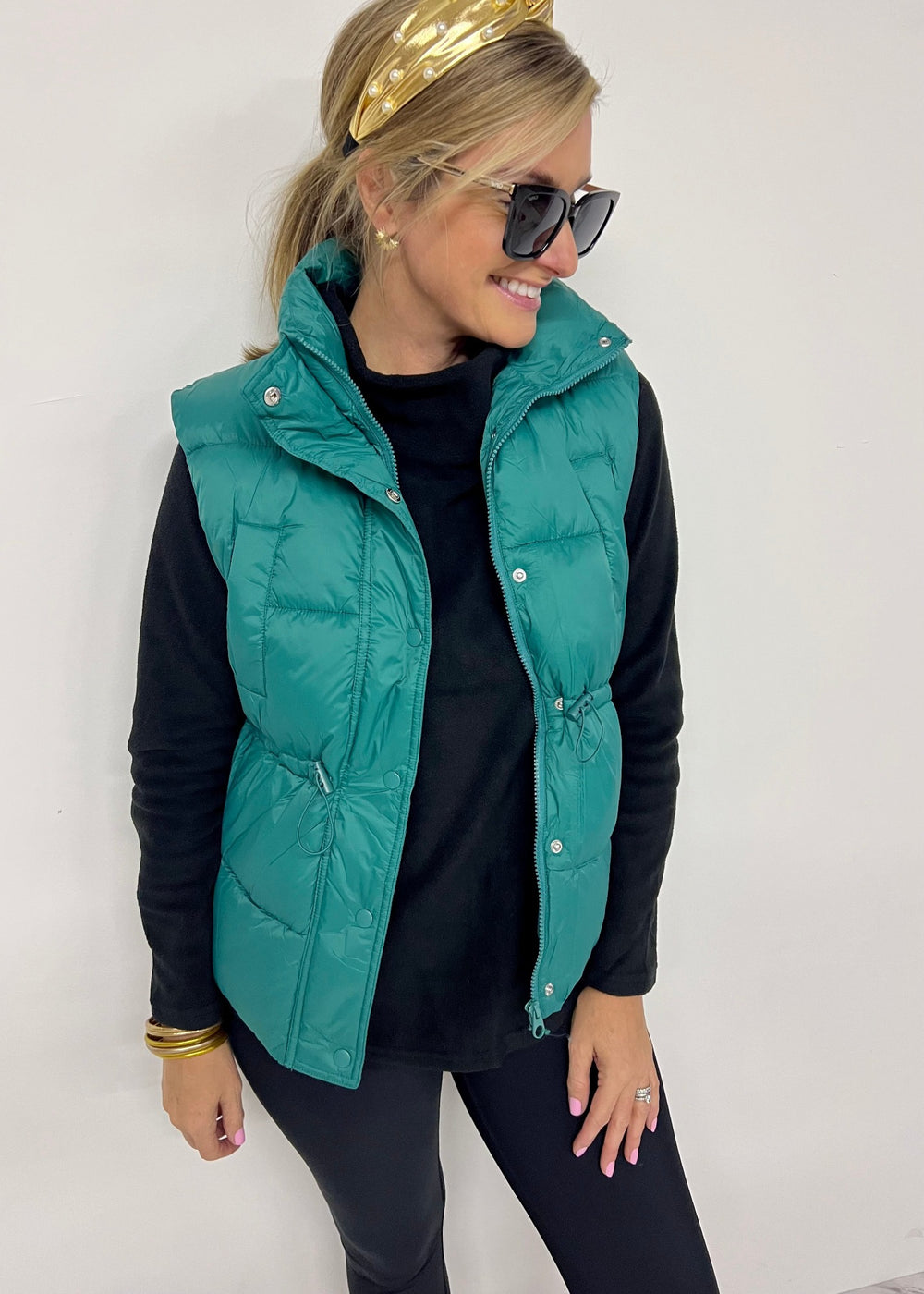 Telluride Puffer Vest (Green)