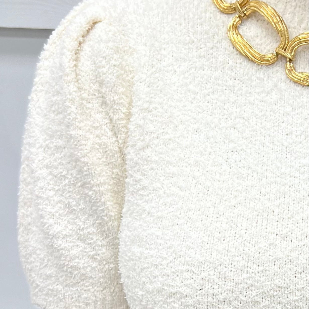 Dream A Little Dream Short Sleeve Sweater