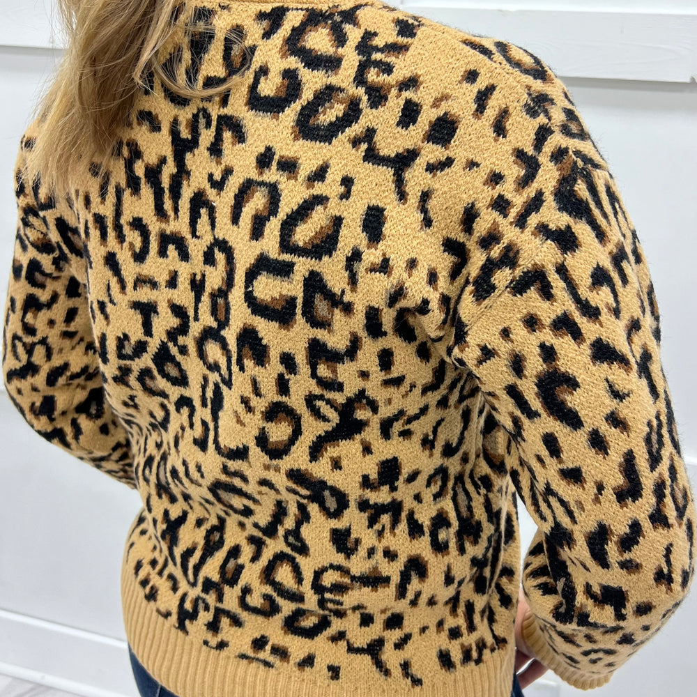 
                  
                    Chic Spots Leopard Sweater
                  
                