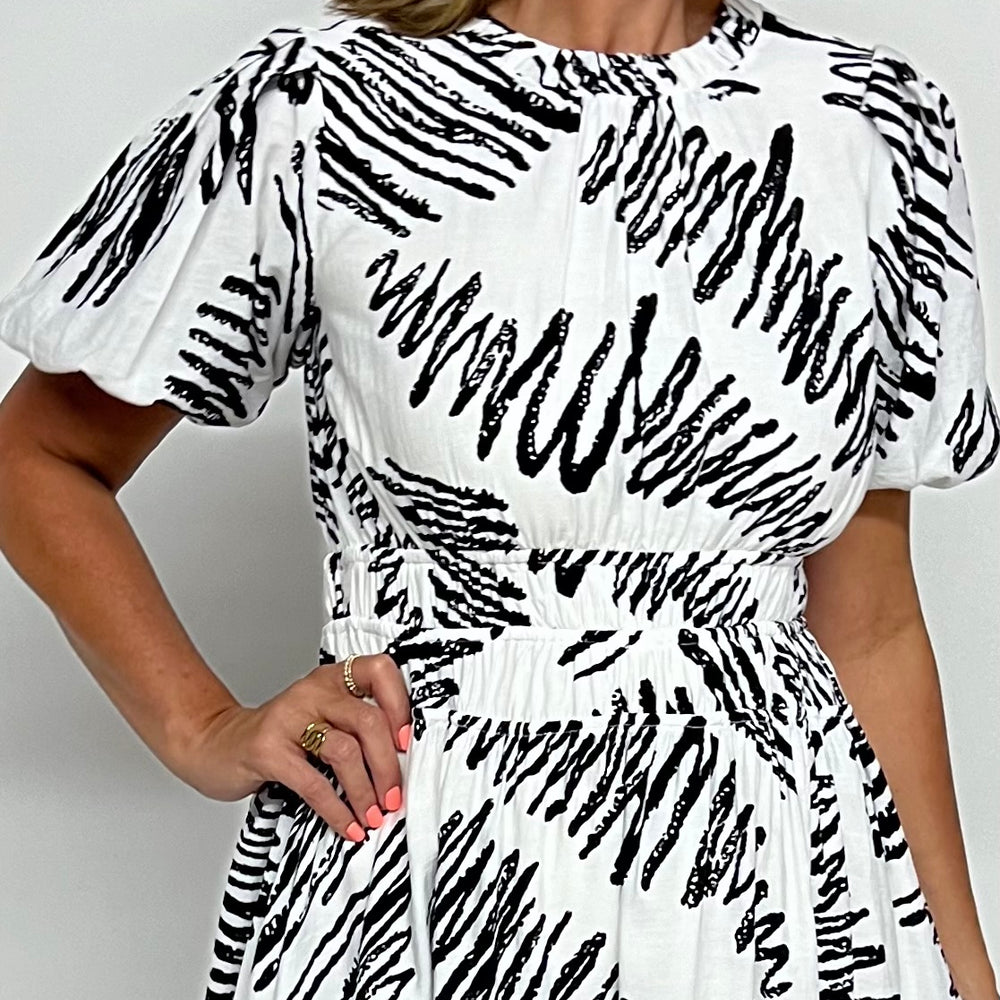 
                      
                        Kali Print Tiered Midi Dress - FINAL SALE
                      
                    