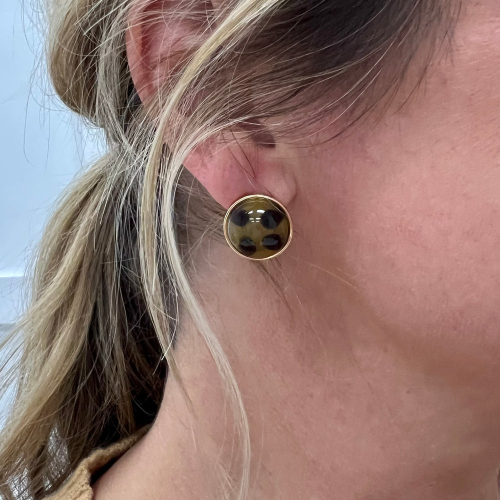 Wild Spotted Stud Earrings