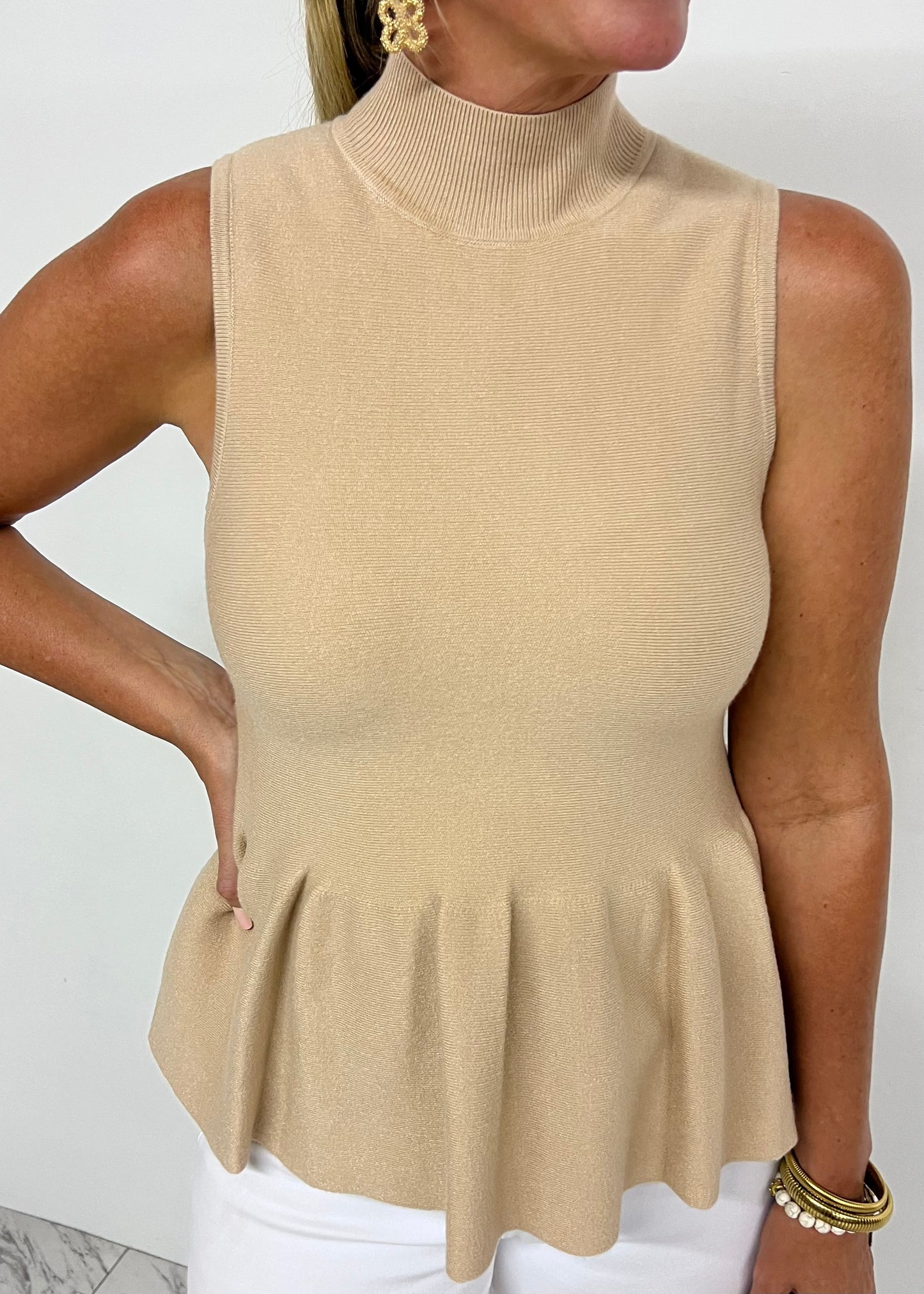 Polly Peplum Sweater