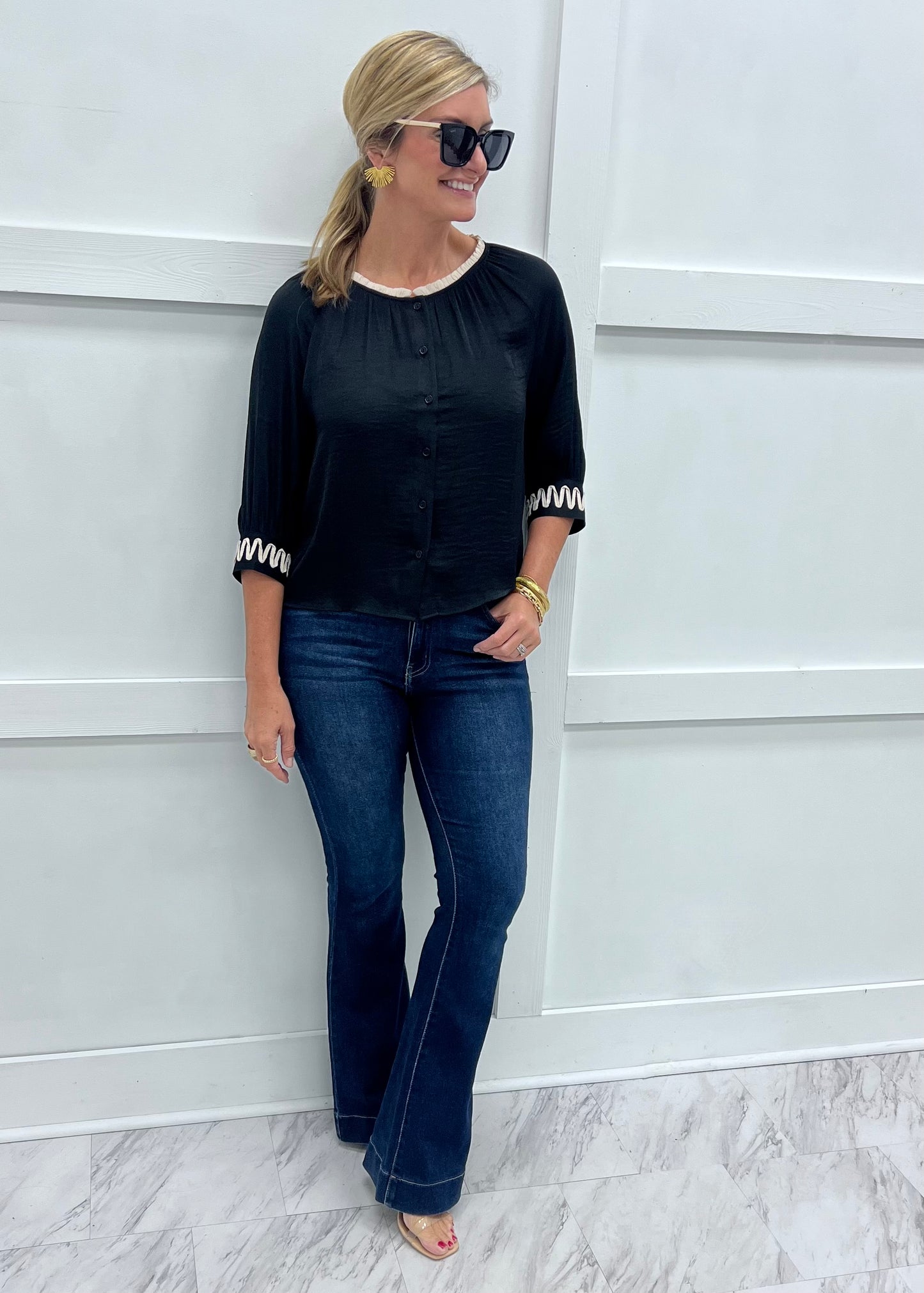 Amelia Top (Black)