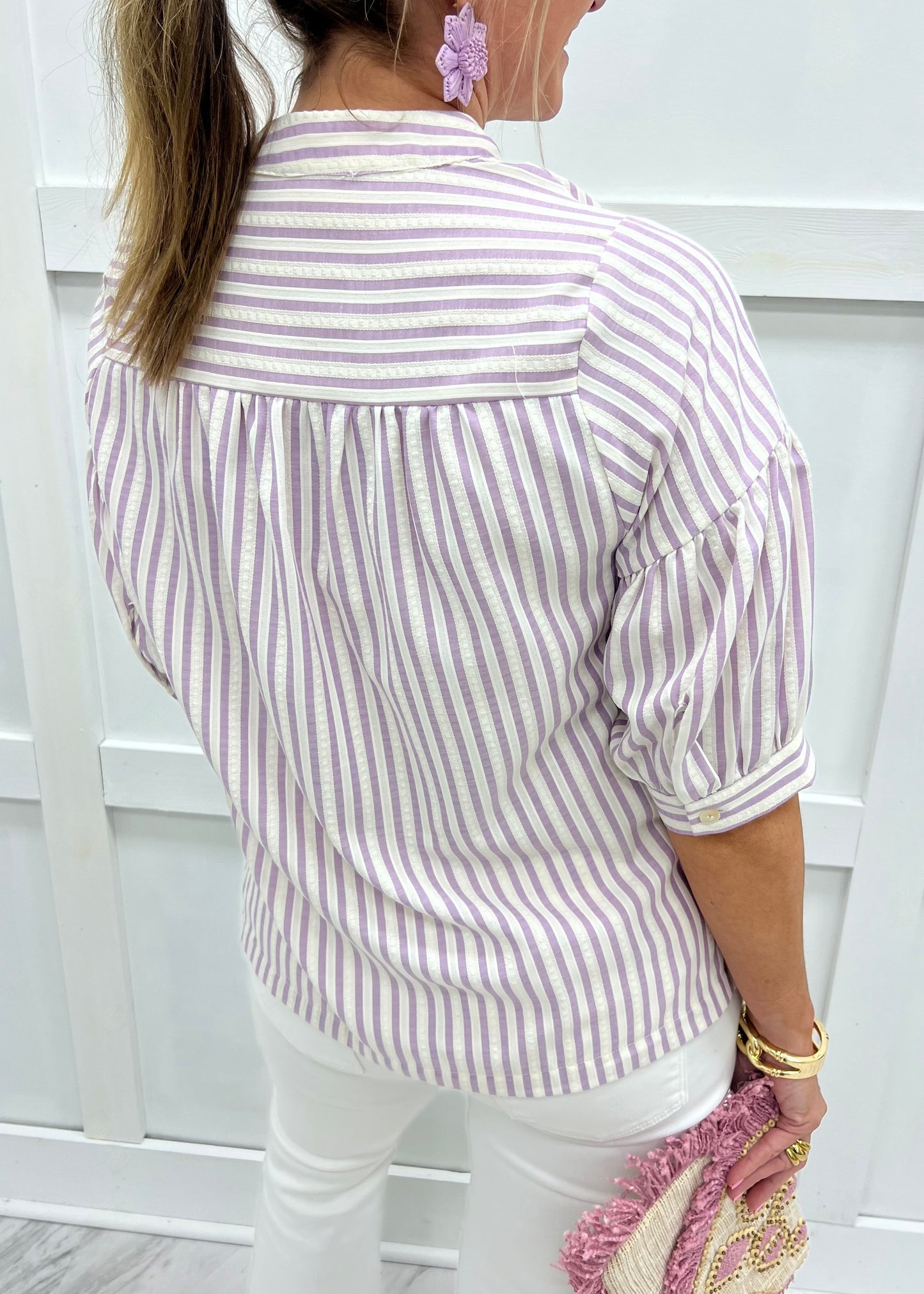 Lavender Luxe Top