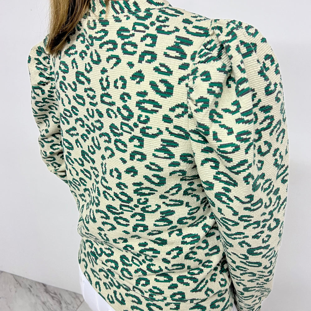 
                  
                    Wilde Green Spotted Top
                  
                