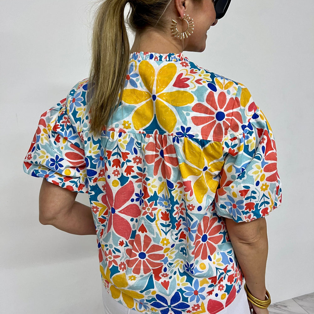 
                      
                        Boundless Blooms V.Neck Top - FINAL SALE
                      
                    