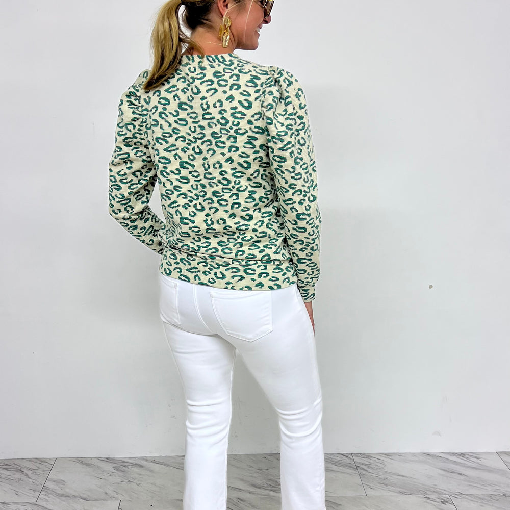
                  
                    Wilde Green Spotted Top
                  
                
