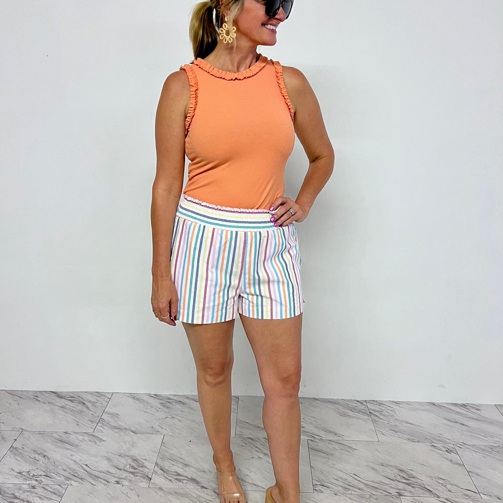 Summerscape Striped Shorts - FINAL SALE