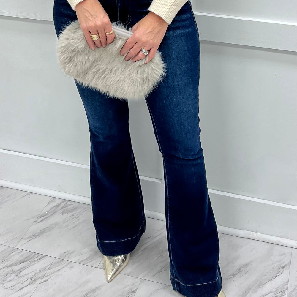 Vail Fur Clutch