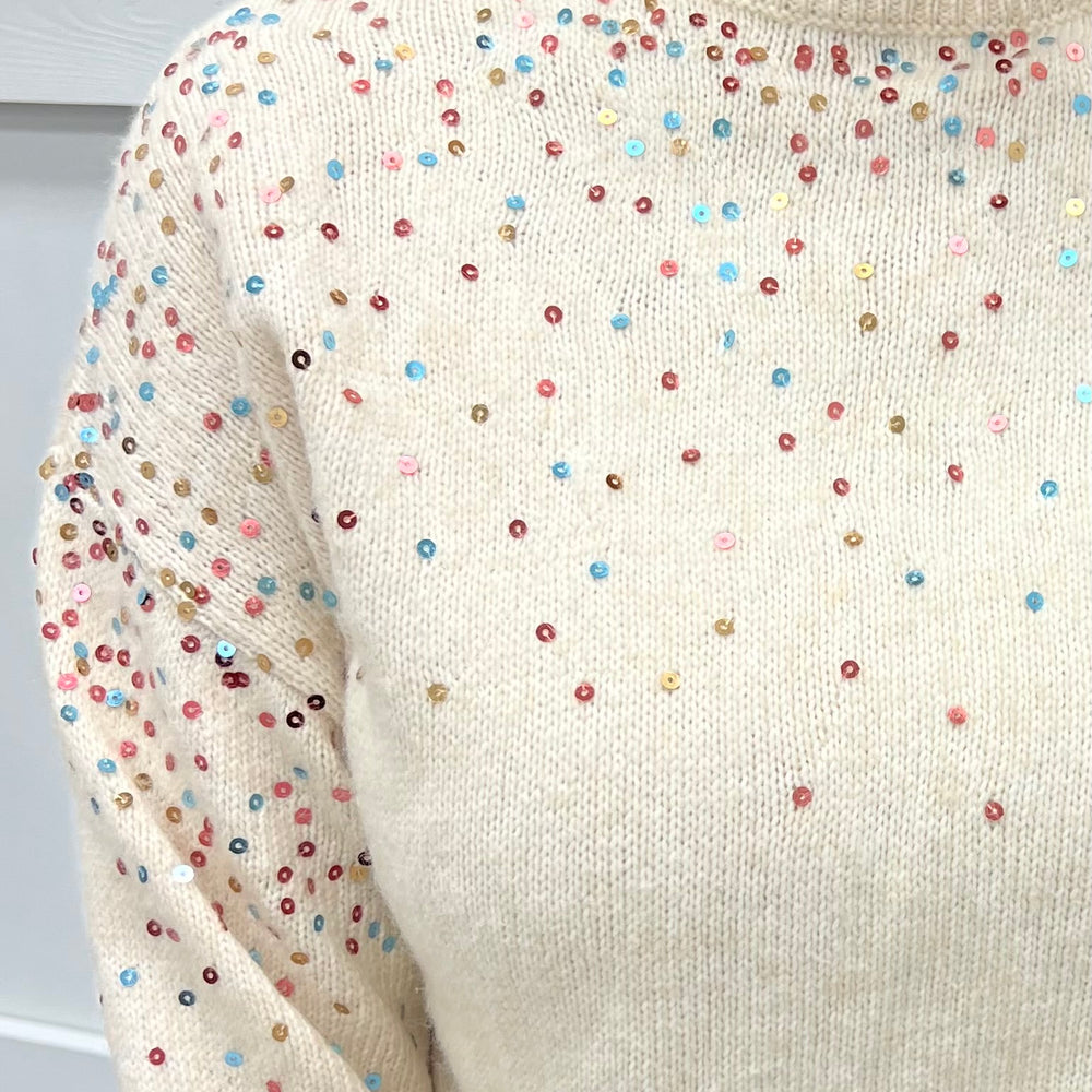 
                  
                    Sparkling Moment Sequin Sweater
                  
                