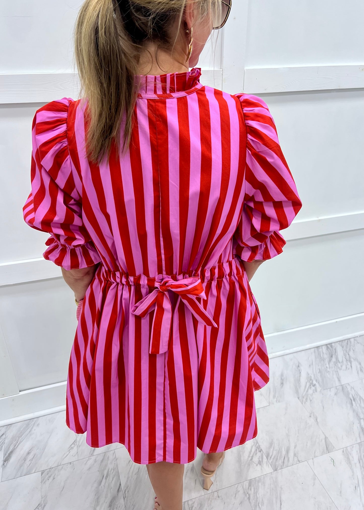 Juliet Stripe Dress