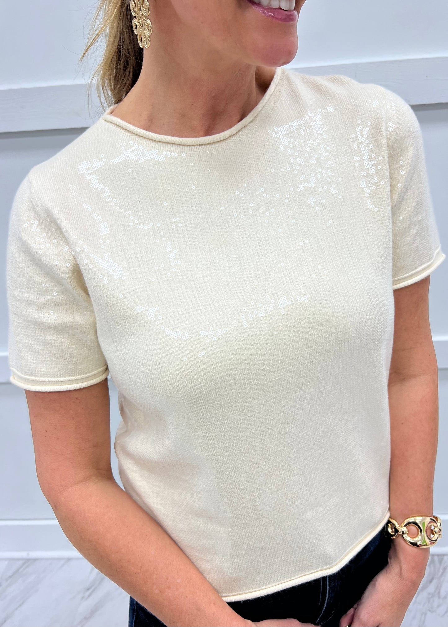 Ever After Sequin Top