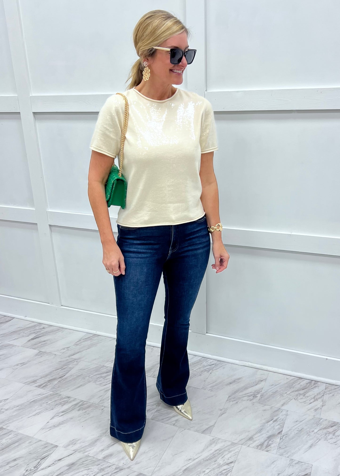 Ever After Sequin Top