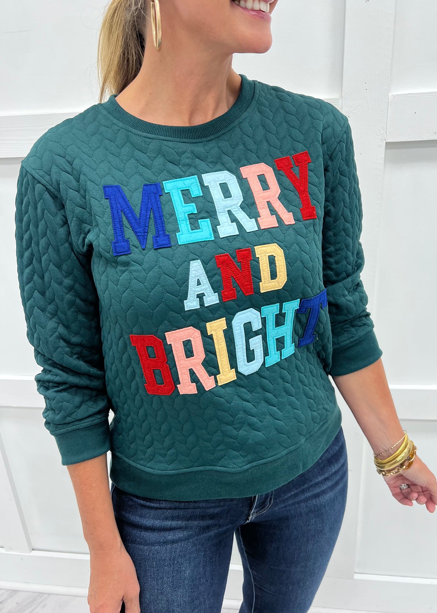 Merry + Bright Top (Green)