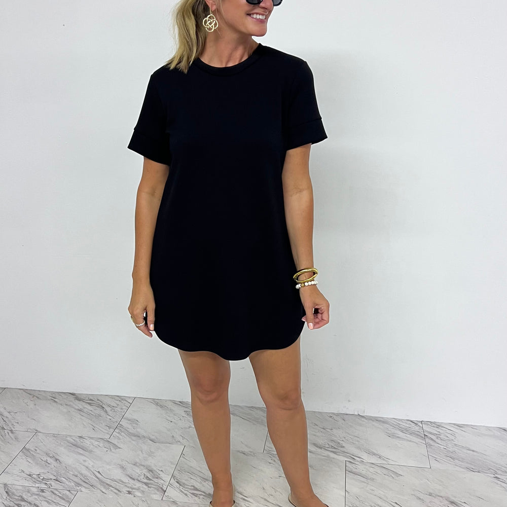 
                  
                    Weekend Wander Scuba Dress (black)
                  
                