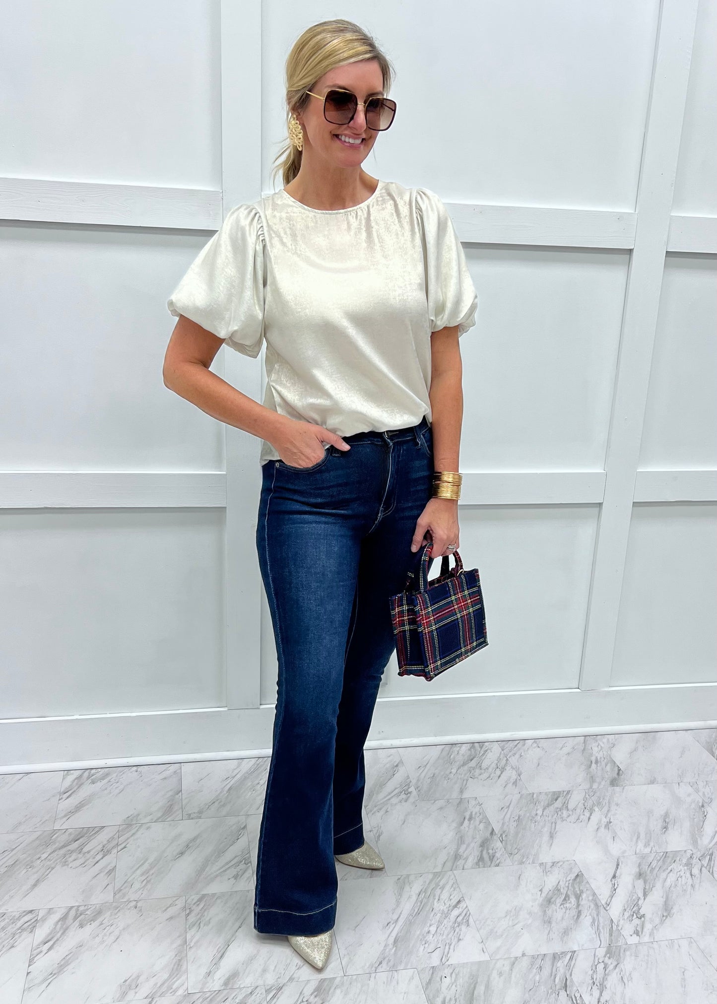 My Only Wish Shimmer Top