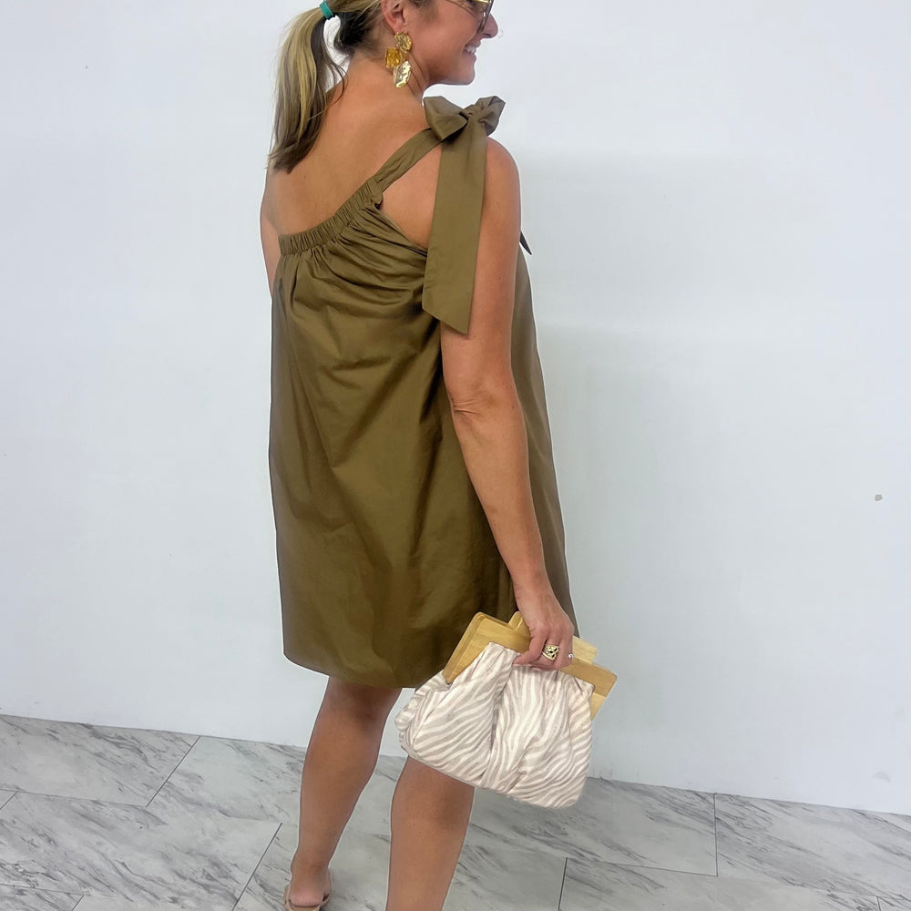 
                  
                    Loxley Single Shoulder Dress (chocolate)
                  
                