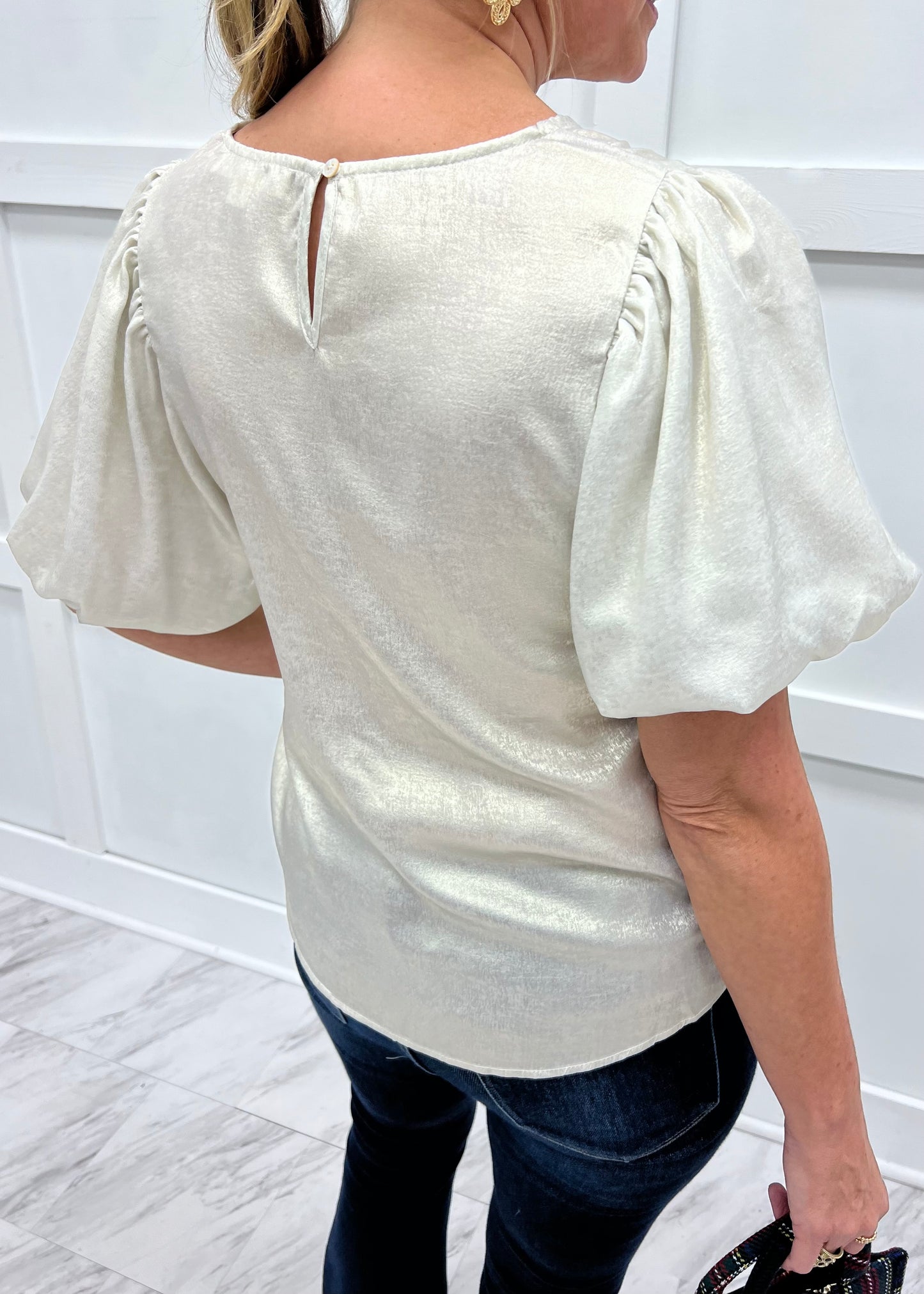 My Only Wish Shimmer Top