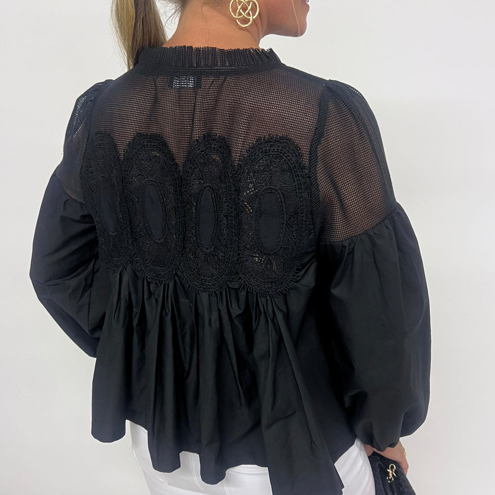 
                  
                    Aspen Lace Top
                  
                