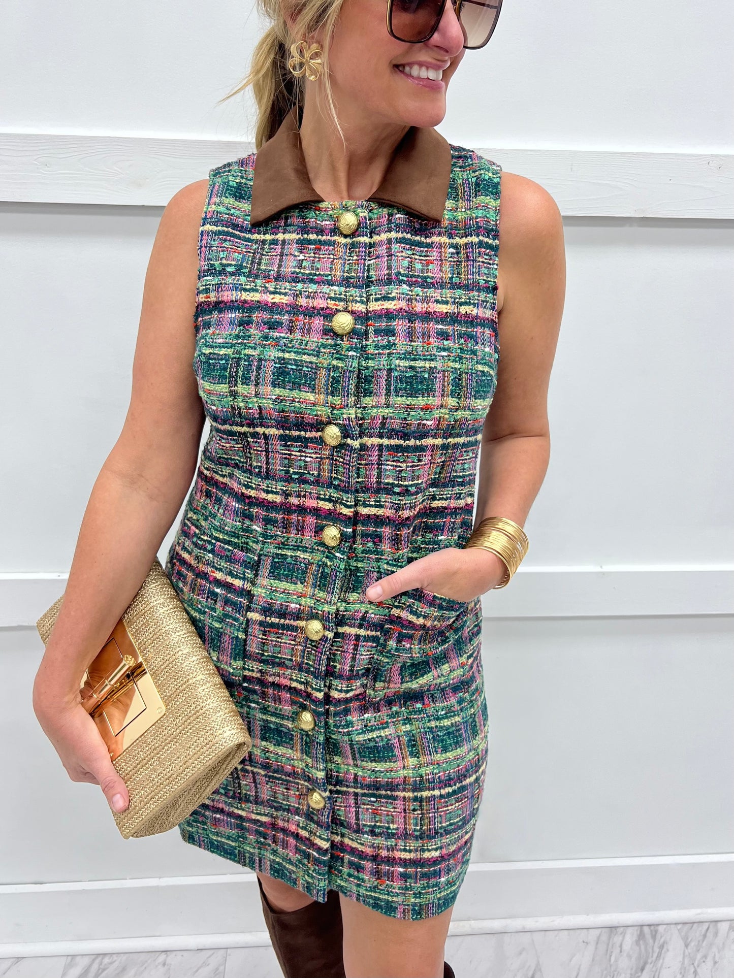 Taylor Tweed Dress