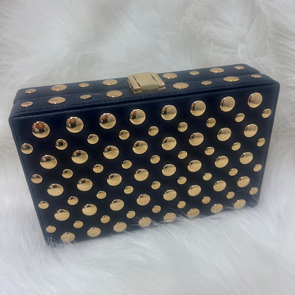 Sutton Studded Handbag (navy)