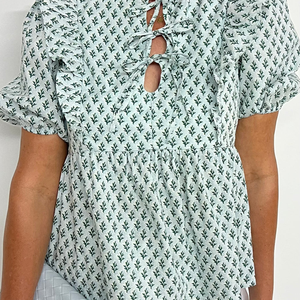 
                  
                    Social Darling Tie Front Top
                  
                