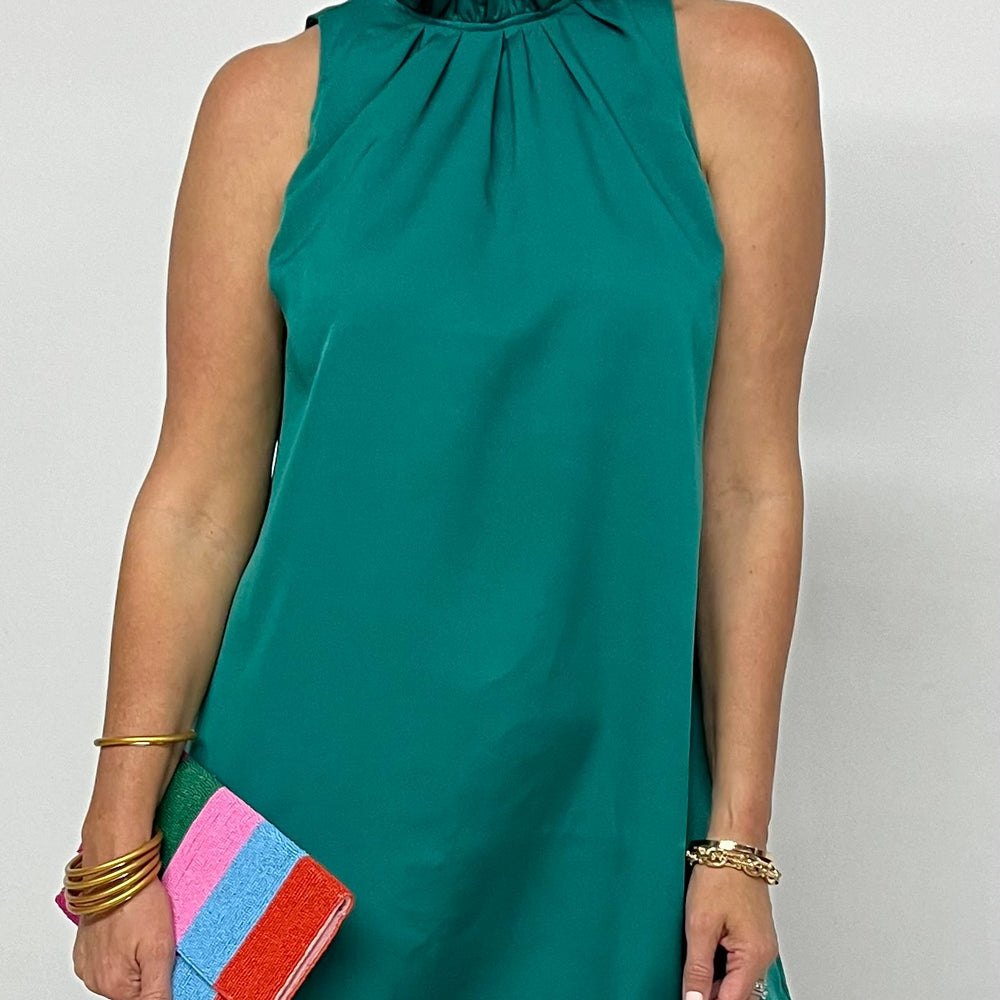 Summer Socialite Dress (Green) - FINAL SALE