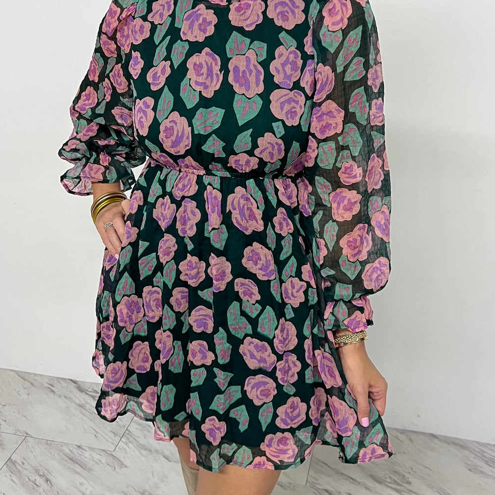 Fiona Floral Dress