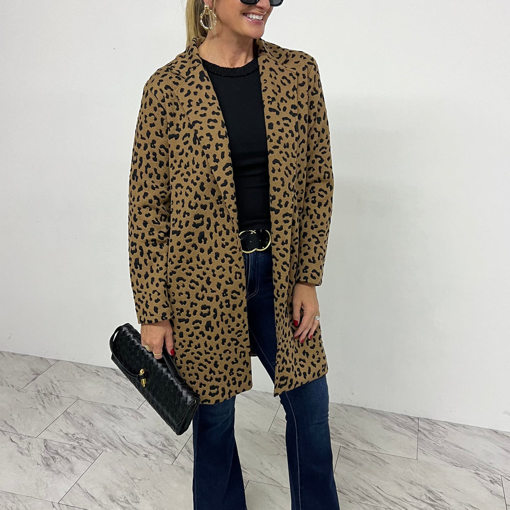 Leopard Luxe Coat